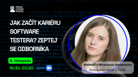 Jak se stát testerem? Webinář zdarma.
