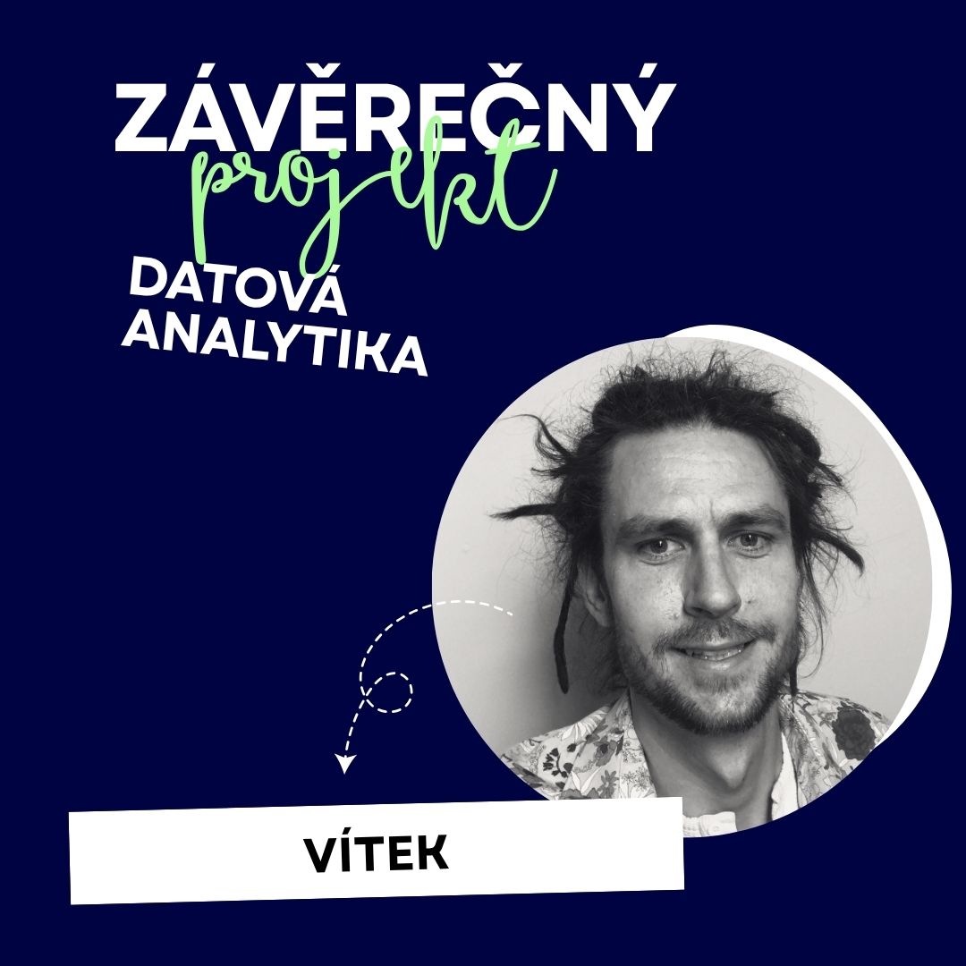 Závěrečný projekt Vít Macháček – absolvent kurzu Datová analytika